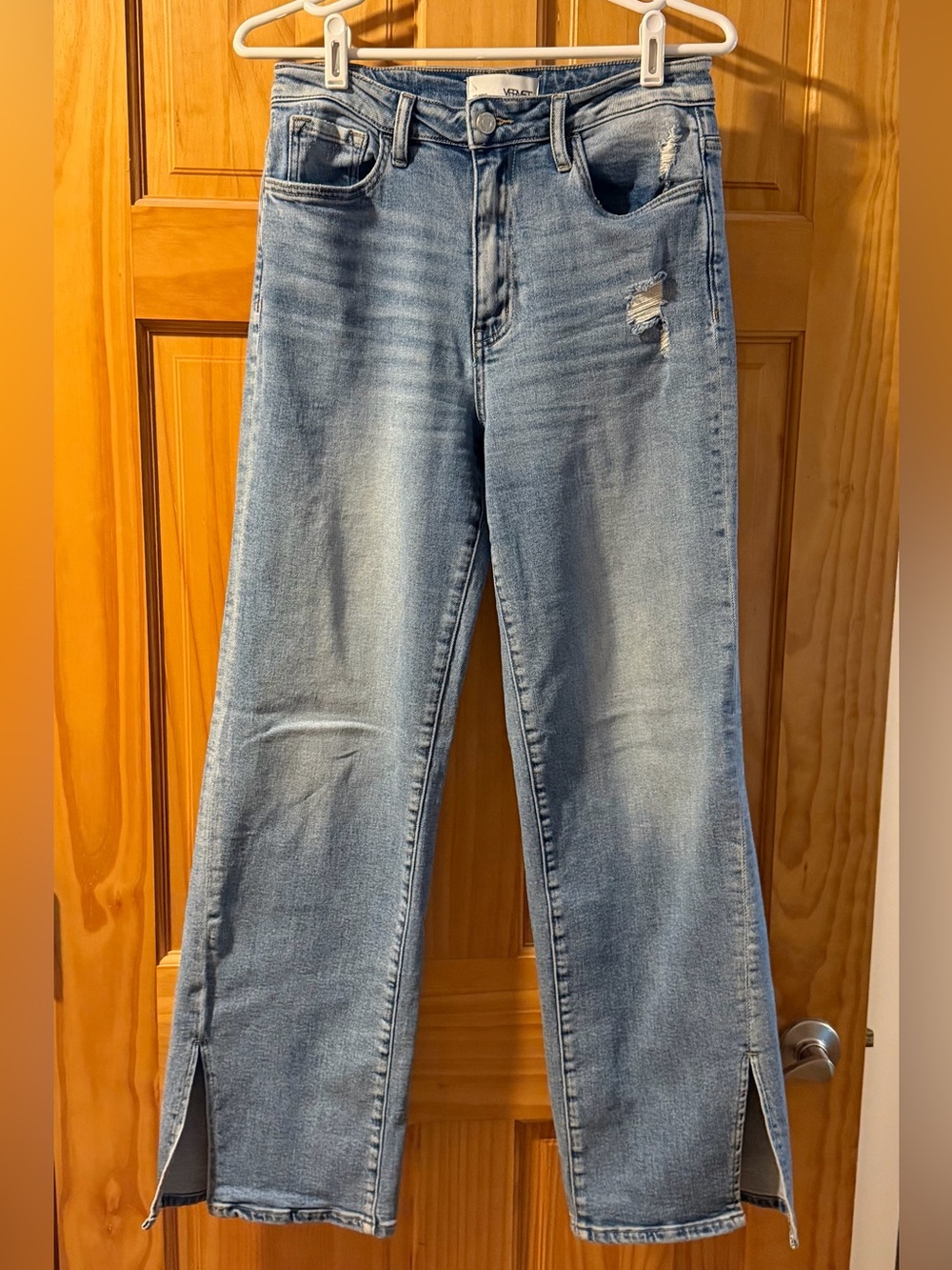 VERVET BY FLYING MONKEY Vintage Split Flare Denim. Size 28